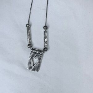 Brighton Silver Artistic Pendant Necklace